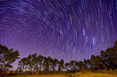 Star Trails, photoshop