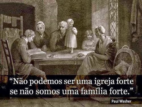 Família, base do Evangelho: