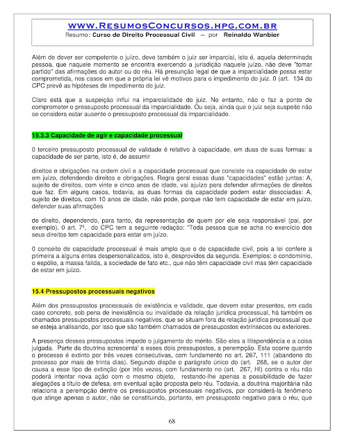 APOSTILA DIREITO PROCESSUAL CIVIL PDF