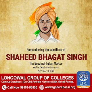 Sacrifice of Bhagat Singh - Death Anniversary