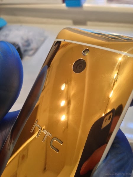 Gold Plated HTC One Mini