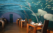 Underwater Hotel Room, Maldives (conradmaldives )