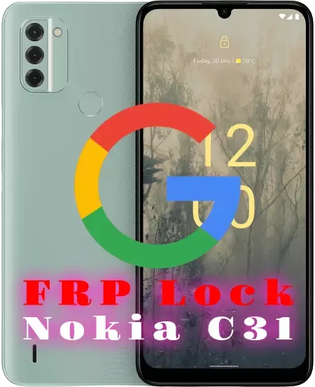 Remove Google account (FRP) for Nokia C31