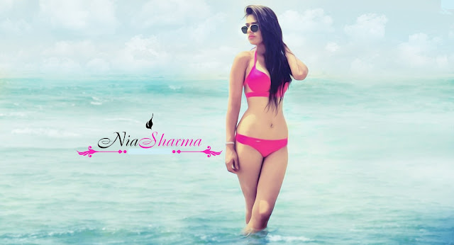 Nia Sharma Bikini Wallpaper