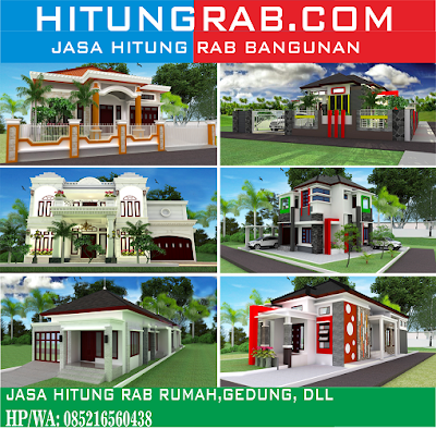 Jasa hitung Rab rumah,Ruko, Toko,Gudang, Apartement,Villa,Gudang, Secara Profesional- hitungrab.com