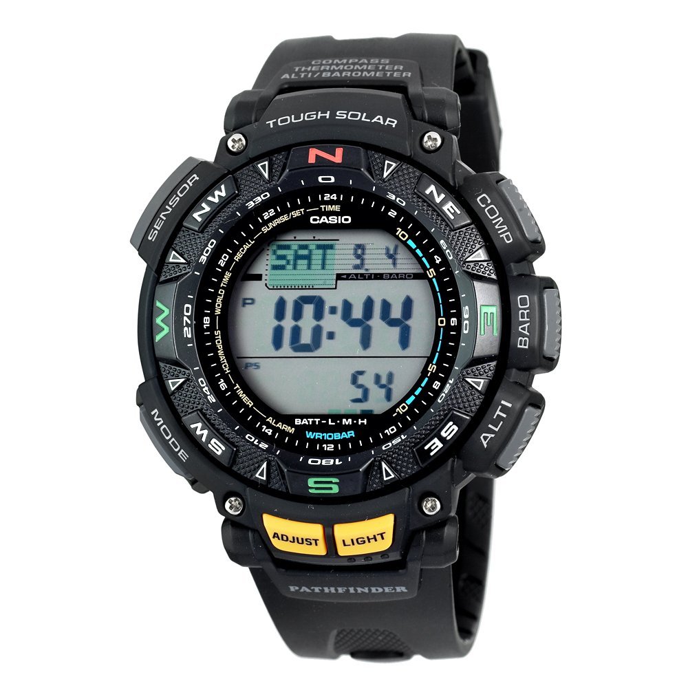 Men's PAG240-1CR Pathfinder Triple Sensor Multi-Function Sport Watch ...