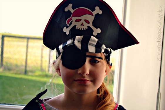 Pirate on world book day