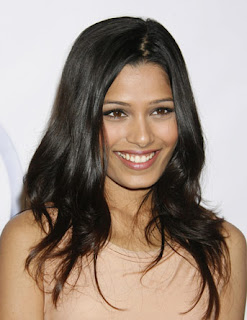 Freida Pinto Hairstyles - Celebrity hairstyle ideas for teen girls