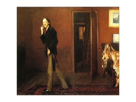 john singer sargent Robert L. Stevenson and wife