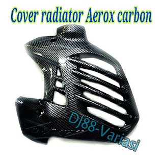 tutup radiator carbon aerox 155