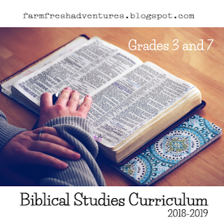 Biblical Studies Curriculum 2018-2019