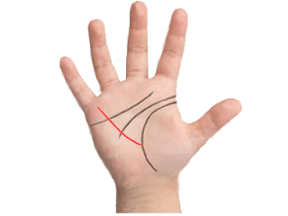 meaning of buissness line in palmistry