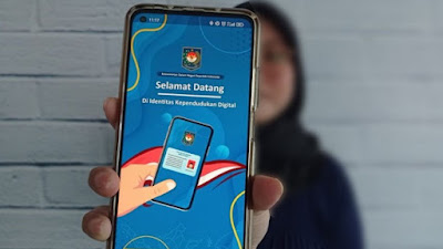 Foto aplikasi Identitas Kependudukan Digital