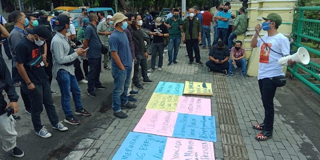 Aksi Protes Jurnalis Kembali Digelar 