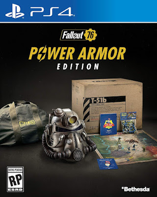 Fallout 76 Game Cover Ps4 Power Armor Edition