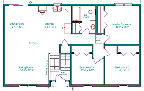 Split Level Floor Plans