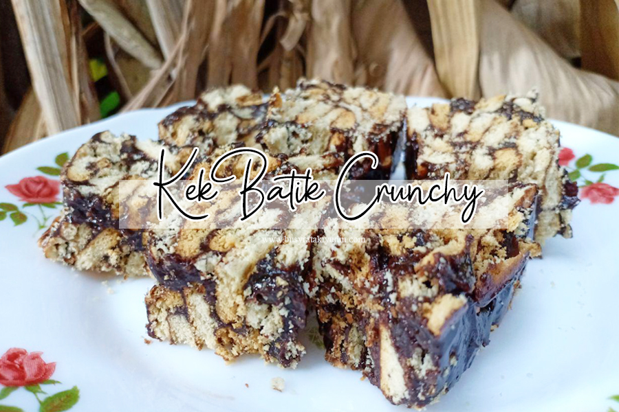 RESEPI KEK BATIK CRUNCHY BOLEH BUAT JUAL!!