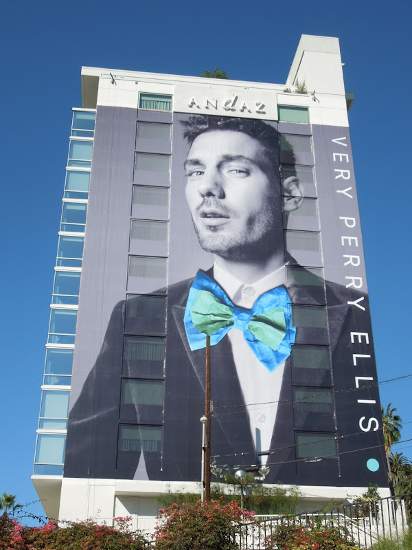 Giant Very Perry Ellis billboard