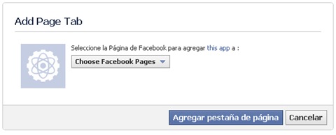 agregar page tab