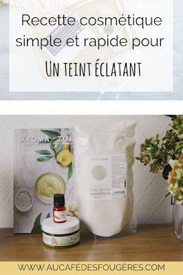 Une recette cosmétique toute simple pour un teint éclatant