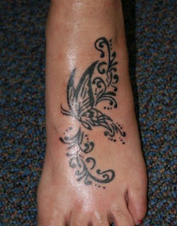 butterfly tattoos, tattooing