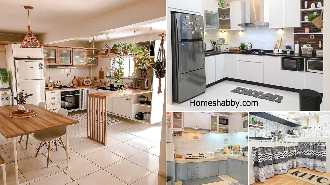 7 Desain Dapur Kekinian Yang Cocok Bagi Wanita Modern Homeshabbycom Design Home Plans