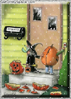 Hilarious Cartoon Halloween Card