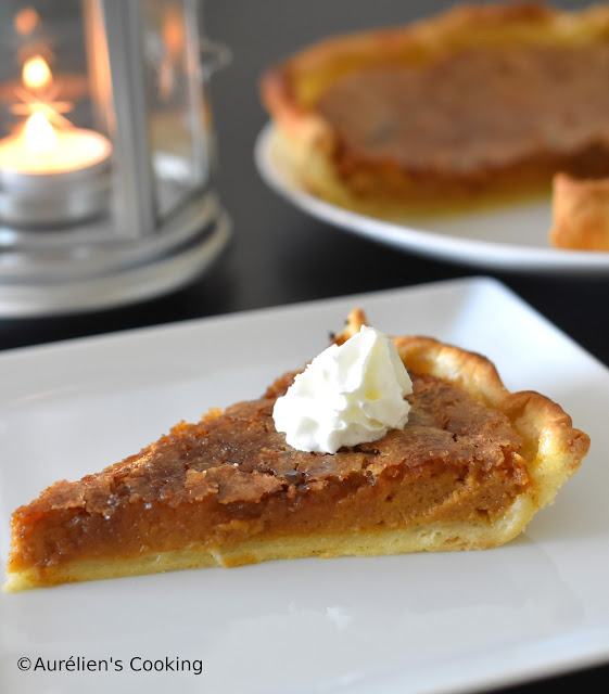 Pumpkin pie - Tarte à la citrouille