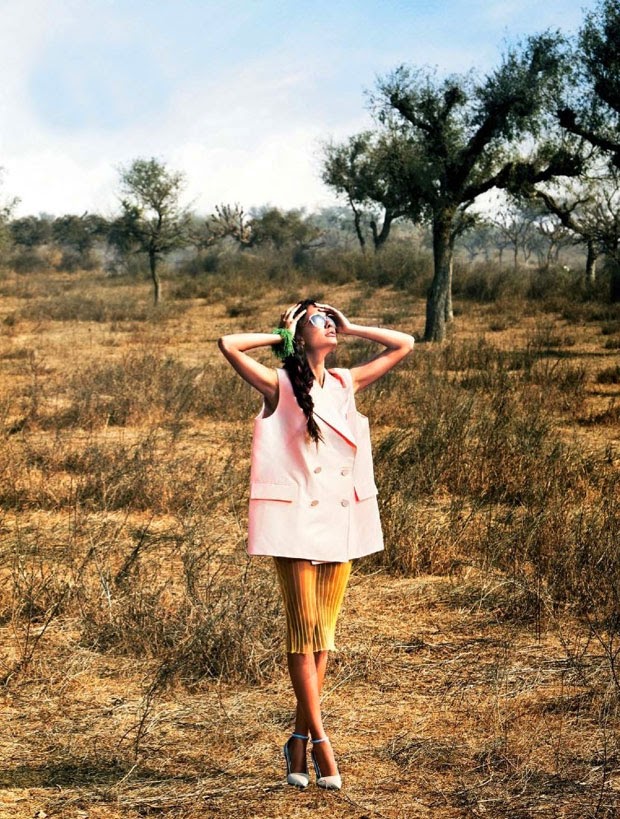 Lisa Haydon on Femina India April 2014