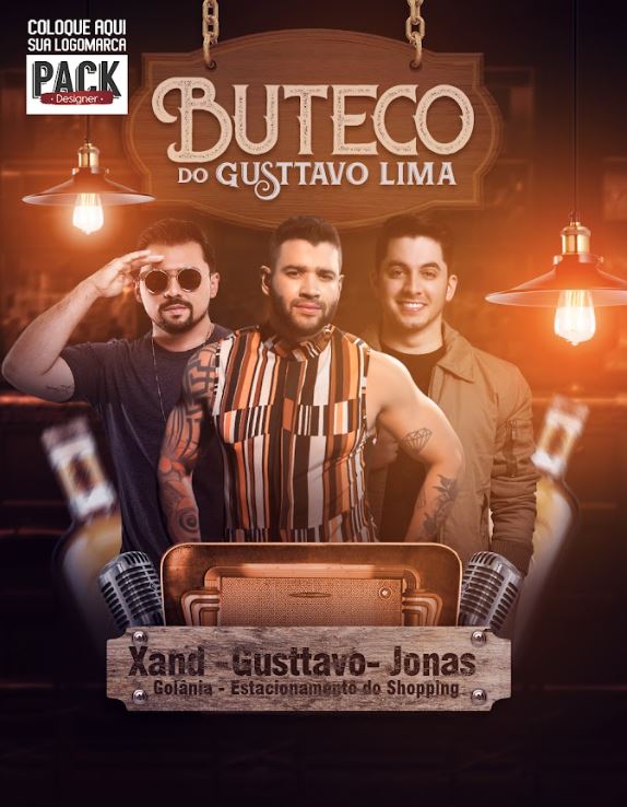 Buteco Club Music Flyer PSD Free Download