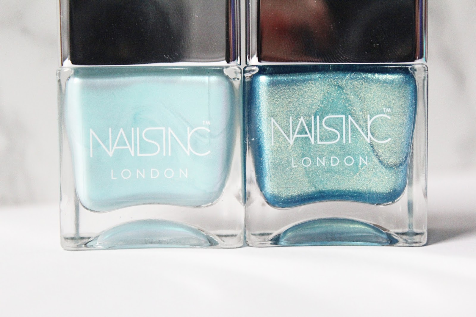 Nails Inc Self-Made Mermaid Nail Polish Duo Review 