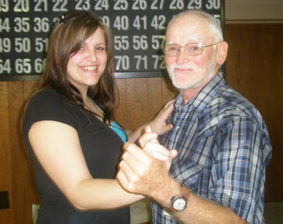 pk at a Senior social, dancing with a non-senior