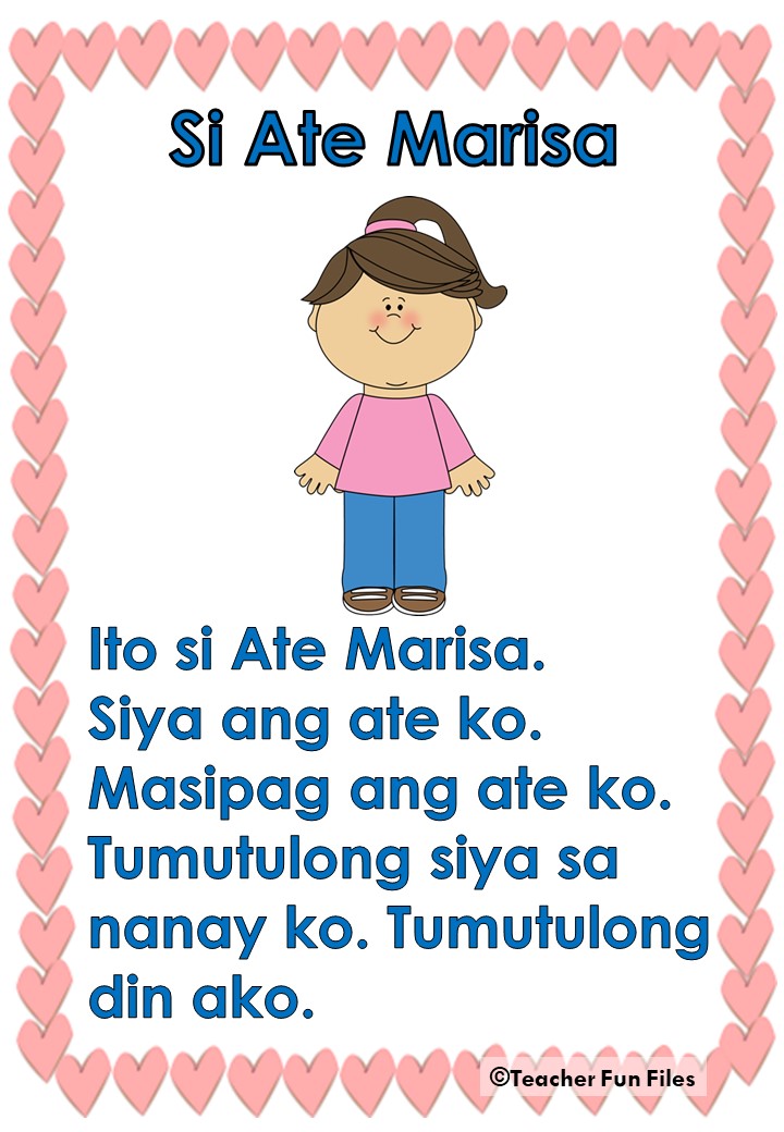 tagalog reading passages 14