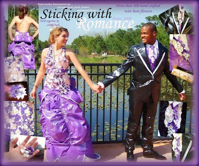 duct tape prom. 2009 Duct Tape Prom Dress