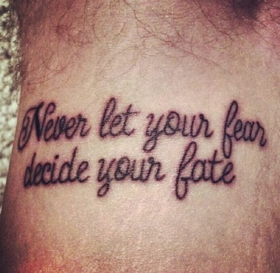  Quotes  About Life  Tattoo  For Men QuotesGram