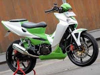 Gambar Modifikasi Honda absolute Revo 110 cc 