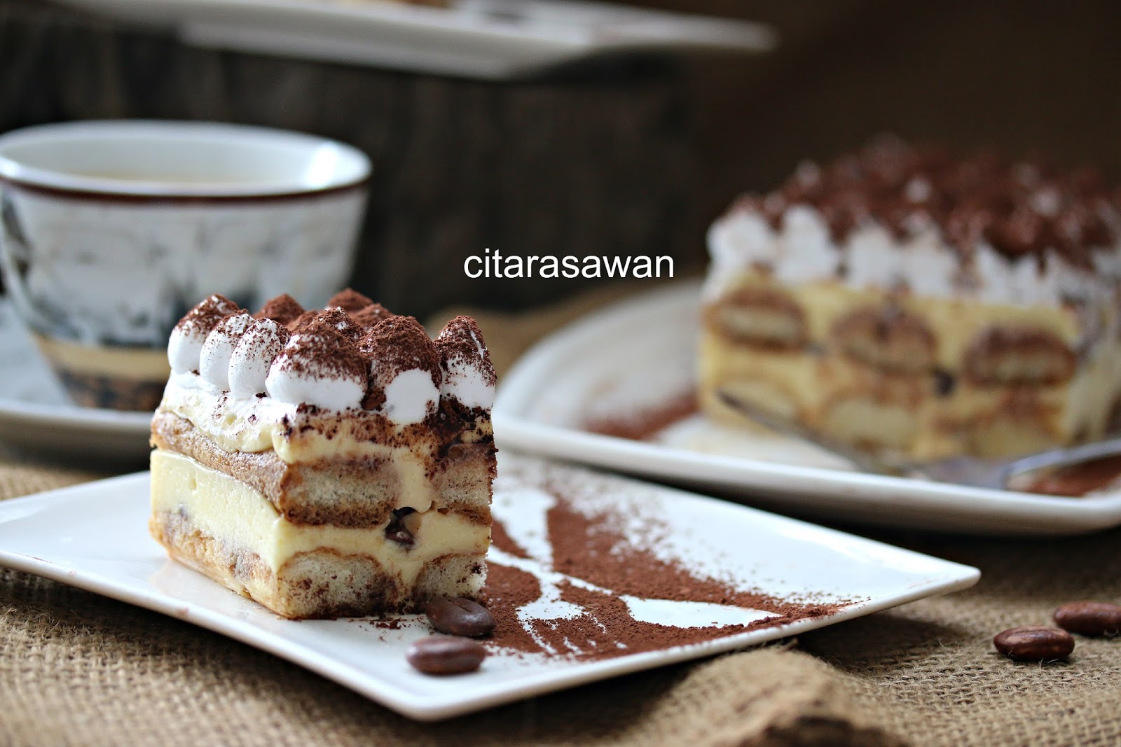 Italian Tiramisu ~ Blog Kakwan