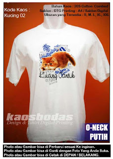 Kaos Kucing 02