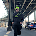 Todd Aydelotte runs in Coney Island