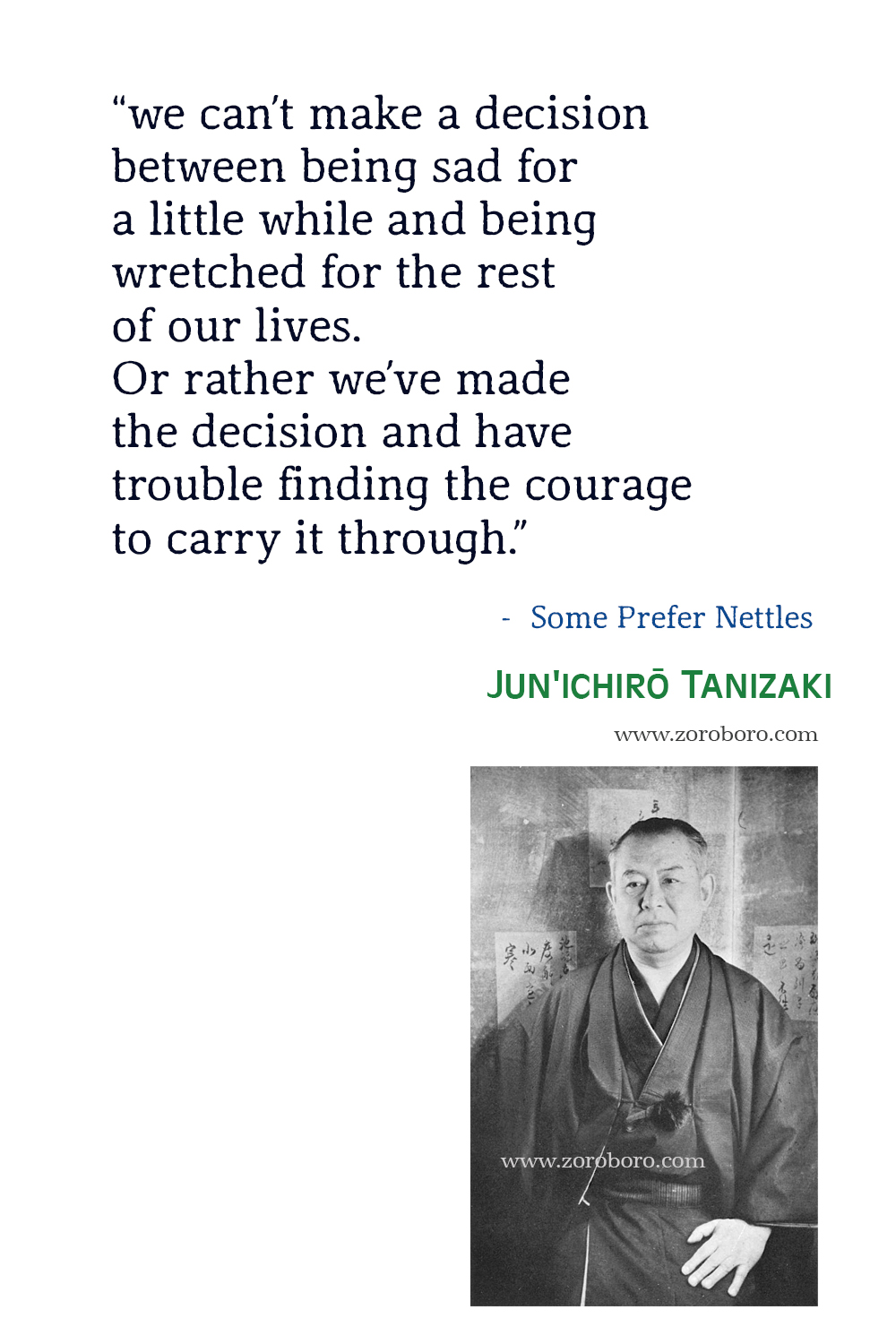 Junichiro Tanizaki Quotes, Junichiro Tanizaki In Praise of Shadows Quotes, Junichiro Tanizaki Books, Jun'ichirō Tanizaki Some Prefer Nettles Quotes.