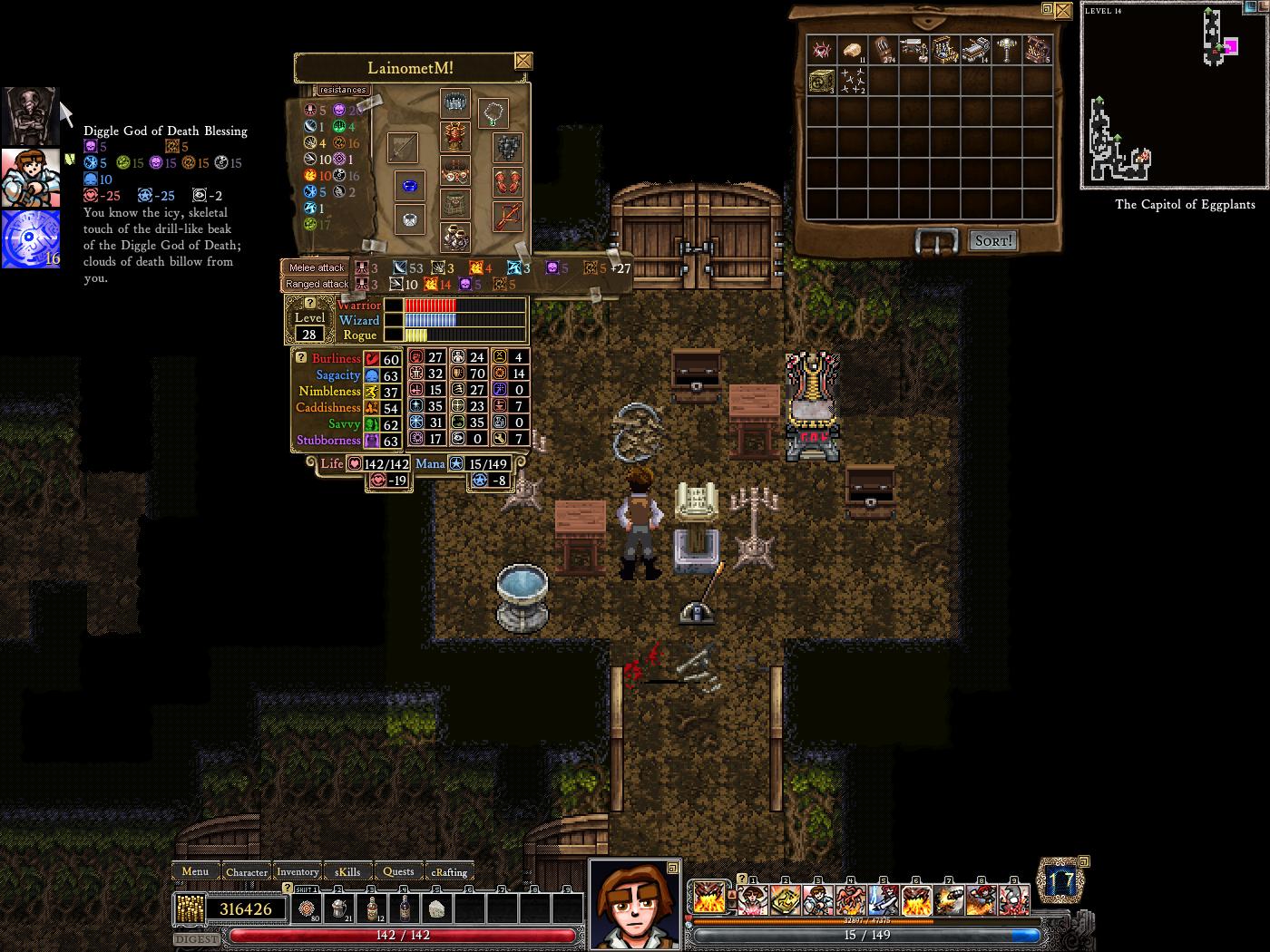 The Best Games Ever Dungeons Of Dredmor Screenshots