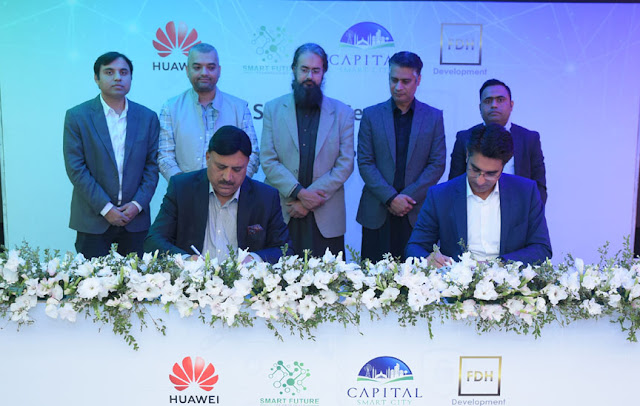Smart Future Technologies signs an MOU with Huawei Technologies Pakistan for Developing Innovative ICT Infrastructure Solutions
