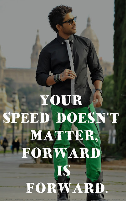 allu arjun motivational collection or images or pics or wallpapers