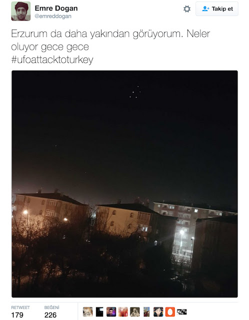 UFO Attack Turkey