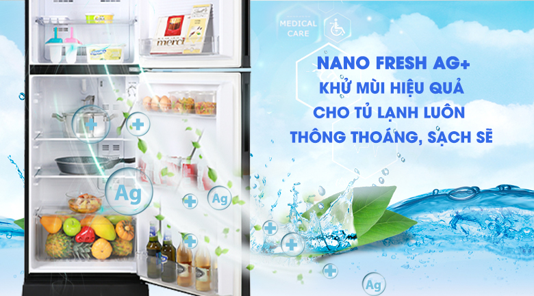 Tủ lạnh Aqua Inverter 186 lít AQR-T219FA(PB)