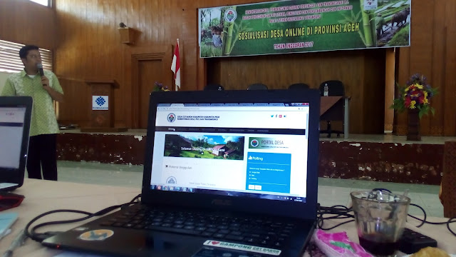Gampong Cot Baroh Mengikuti Sosialiasi Desa Online Se Aceh