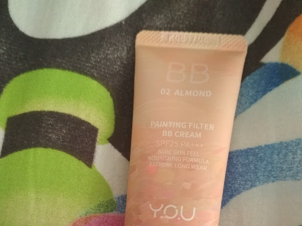 Review Y.O.U Colorland Painting Filter BB Cream Shade 02 Almond
