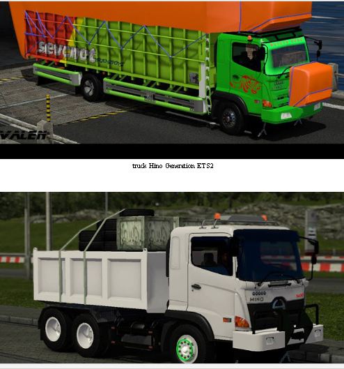 Truck ets2 Hino new Generation ETS2