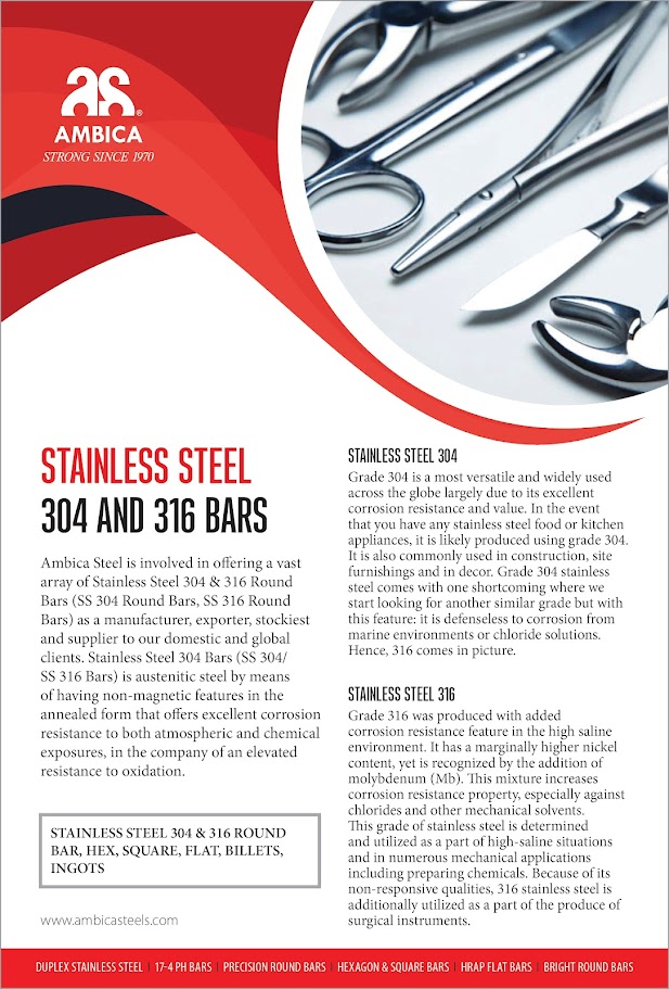 Stainless Steel 304 & 316 Bars