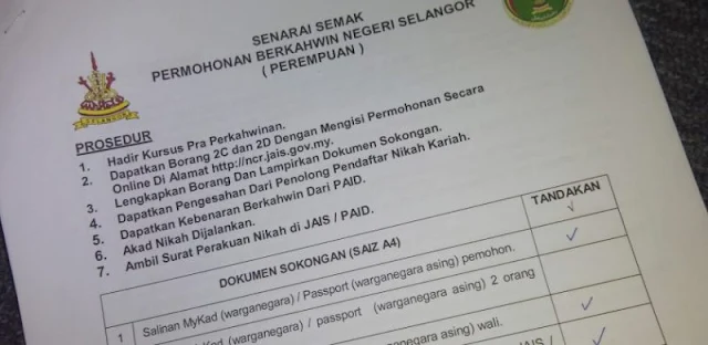 5 cara procedure nak nikah di malaysia